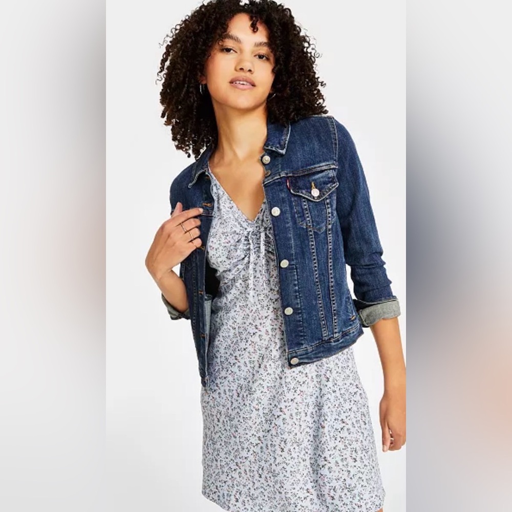 Levi's Dark Blue Women's Denim Jacket